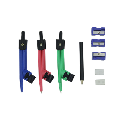 [PA277] COMPAS TIRA CON BORRADOR Y SACAPUNTA [PAC20285]