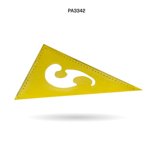 [PA3342] ESCUADRA AH ROYAL GRANDE 60° X 32CM [PAC60017-3342]