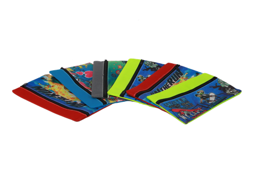 [PA368] CARTUCHERA NACIONAL ESTAMPADA UN SOLO CIERRE [HH-G-6]