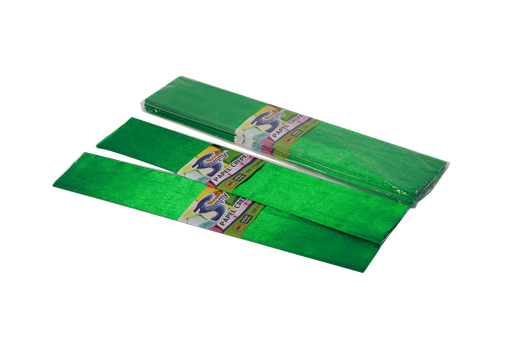 [PA3728] PAPEL CREPE METALIZADO VERDE X20 (6907888720638) [80-63]