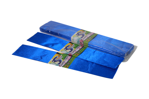 [PA3730] PAPEL CREPE METALIZADO AZUL X20 (6907888720652) [80-65]