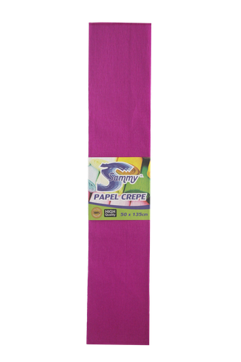 [PA3736] PAPEL CREPE MORADO FLUORESENTE X20 (6907888730958) [80-95]
