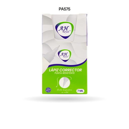 [PA575] CORRECTOR AH ROYAL DE 7 ML [PAC2610-575-PAC70563-575-PAC60046-575]