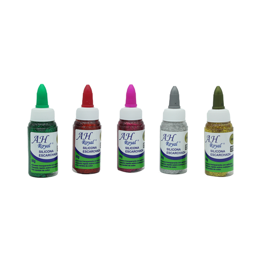 [PA580] SILICONA AH ROYAL SURTIDA ESCARCHADA X 50GRS [PAC50204-580]