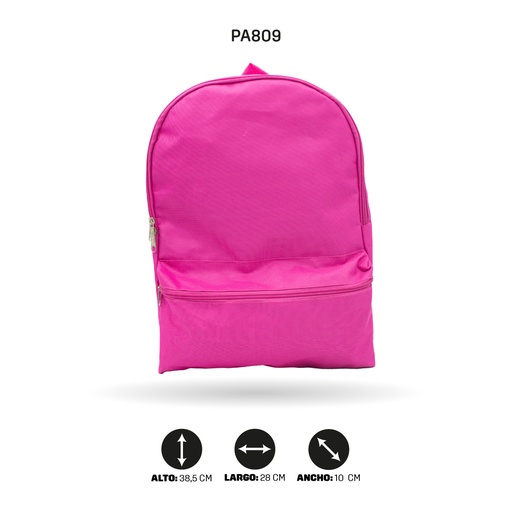 [PA809] MALETIN UNICOLOR FUCSIA