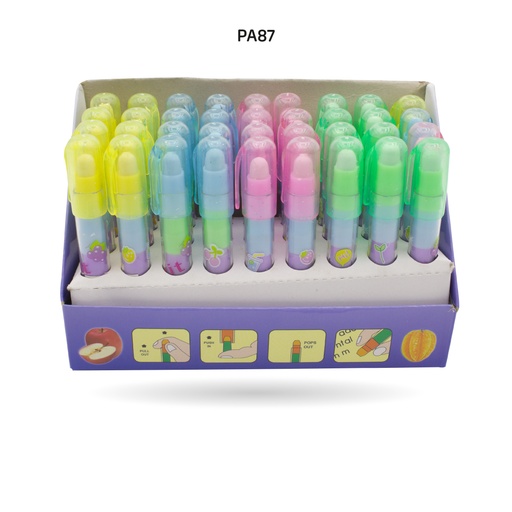 BORRADOR 5 PUNTAS SIN OLOR PQTE X36 UND [PAC20147-87-PAC10092-87]
