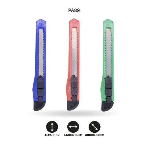 [PA89] BISTURI PEQUEÑO DISPLAY X 12 UND [PAC60041-89]