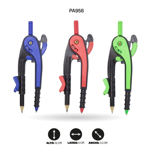 [PA956] COMPAS DE PRECISIÓN TIRA DE 6 UND [PAC2194 - PAC20286-956]