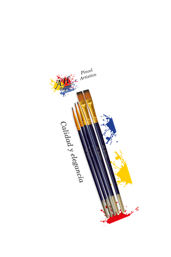 [PI138] PINCEL AH ROYAL JUEGO X 5 NO 5/8 2 3 4 6 [PAC20089-138]