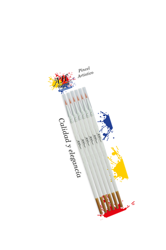 [PI190] PINCEL AH ROYAL DELINEADOR  00 PQT X 6UND  [PAC20026-190]