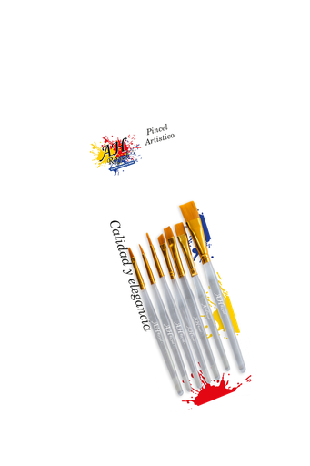 [PI421] PINCEL AH ROYAL JUEGO ACRILICO X7 SURTIDO [PAC20085-421]