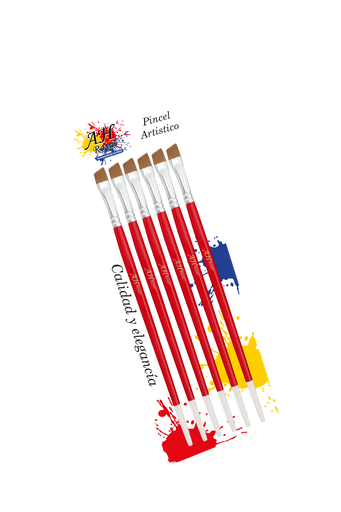 [PI75] PINCEL AH ROYAL ANGULAR NO 4 X 6 [PAC20719-75]