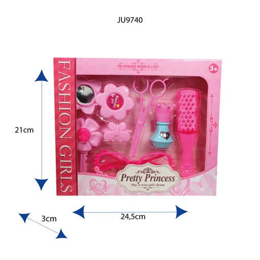 [JU9740] SET DE BELLEZA, PAQUETE PLANO [682-1A]