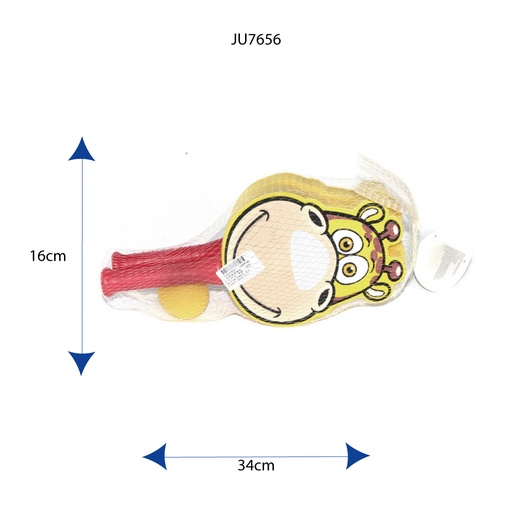 [JU7656] RAQUETA FIGURA JIRAFA [6688-28]