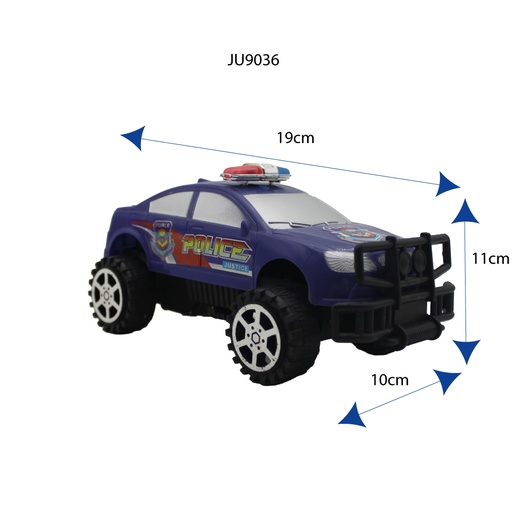 [JU9036] COCHE DE POLICÍA DE CARRERA INERCIAL OFF-ROAD YS0213147 [8016]