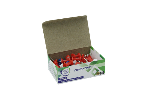 [OF154] CHINCHONES COLORES SURTIDOS X50 DISPLEY X 10 [PAC60026-154]