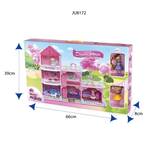 [JU8172] [JU8172] JUEGO DE CASA DE MUÑECAS ITEM VC 6016 6 PCS [VC6016]