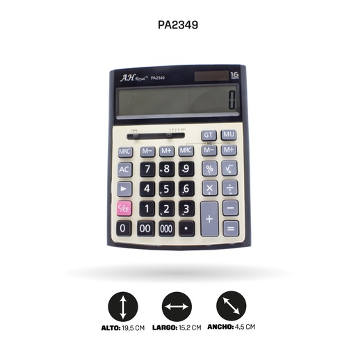 [PA2349] CALCULADORA AHROYAL BM-26V [PAC3594]