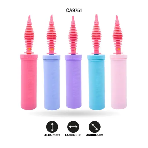 [CA9751] INFLADOR PARA BOMBAS COLORES PASTEL [PAC3453]
