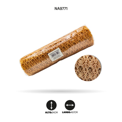 [NA9771] MALLA ESCARCHA ROSA DORADO - PAC3522 [PAC3522]