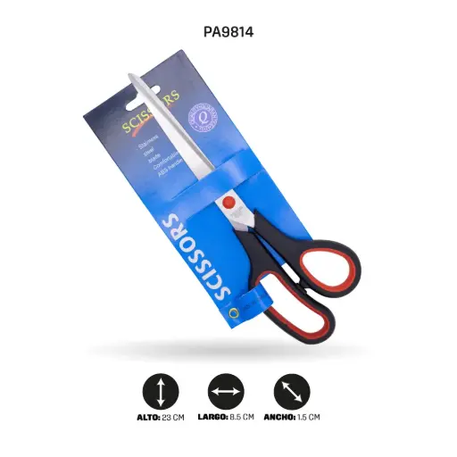 [PA9814] TIJERA 9.5" SCISSOR AZUL [PAC3247]