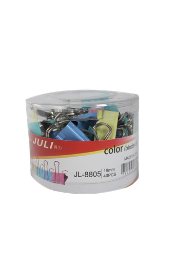 [PA9815] GANCHO LOTERO COLORES PASTELES DISPLEY X40 UND19MM [PAC3261]