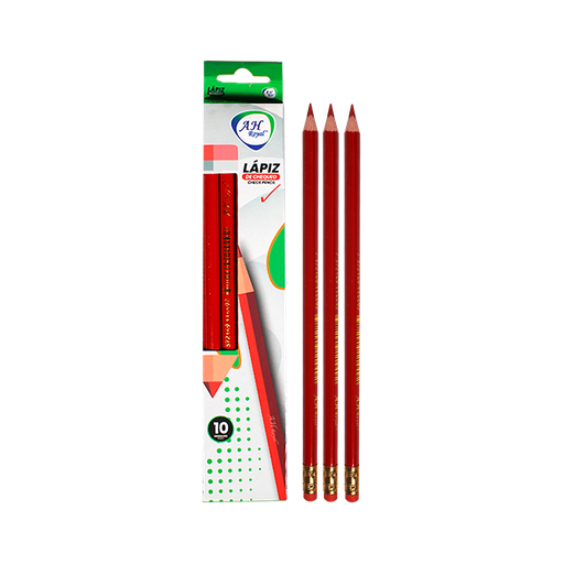 [PA649U] LAPIZ AH ROYAL ROJO DE CHEQUEO  X UND (PAC2507)