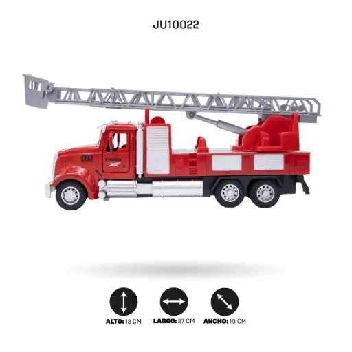 [JU10022] CAMIÓN DE BOMBEROS CON ESCALERA [292S-27]