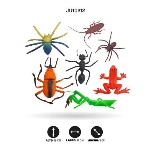 [JU10212] SET DE INSECTOS [FY-064S]