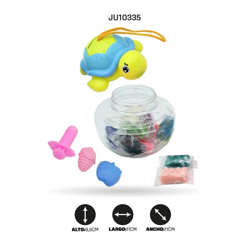 [JU10335] ARCILLA MOLDEABLE TORTUGA 0971  [PAC3071]