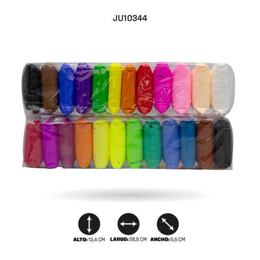 [JU10344] FOAMY MOLDEABLE X 24 UND  [PAC4502]