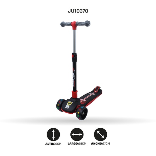 [JU10370] SCOOTER CON LUCES 109 [PAC3273]