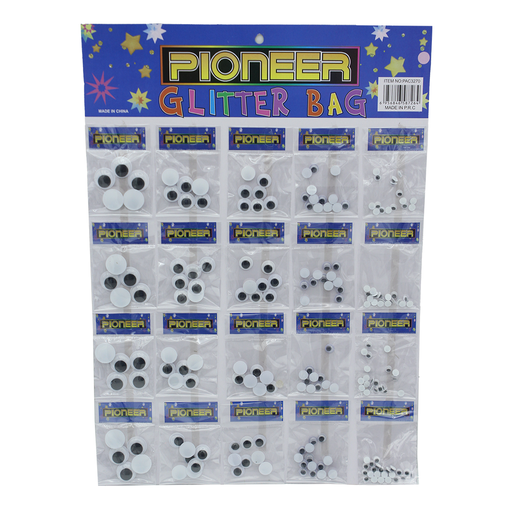 [AR100] OJOS  MOVILES NEGROS X20 BOLSAS [PAC3270-100]