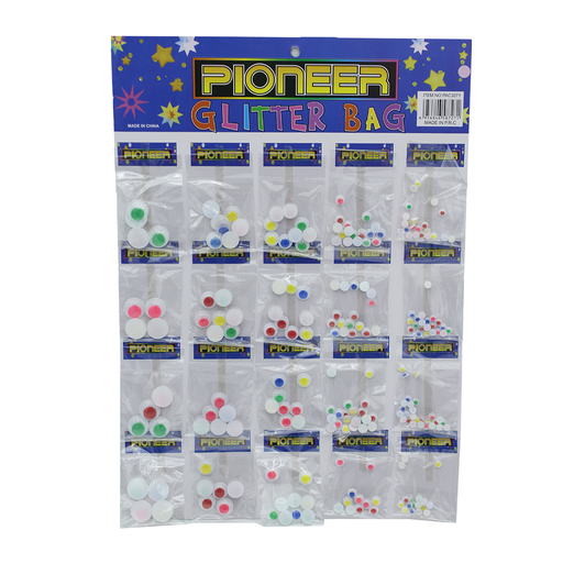 [AR124] OJITOS MOVILES COLORES X20 BOLSAS [PAC3271]