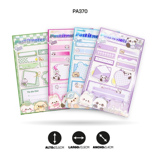 [PA370] SET PARA NOTAS PQT X 12 UND-1618 [PAC3118]