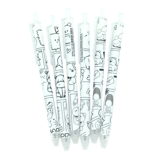 [PA1224] LAPICERO BORRABLE DISPLEY x 6 UND MP-6023 KW [PAC3007]