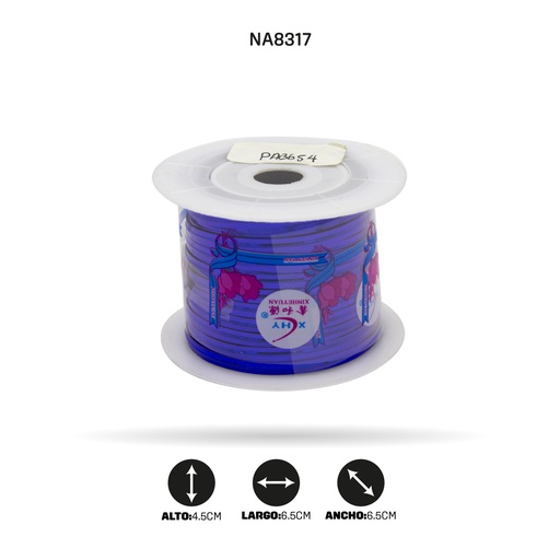 [NA8317] ALAMBRE DE COLORES 50 YARD (45M) AZUL [PAC3654]
