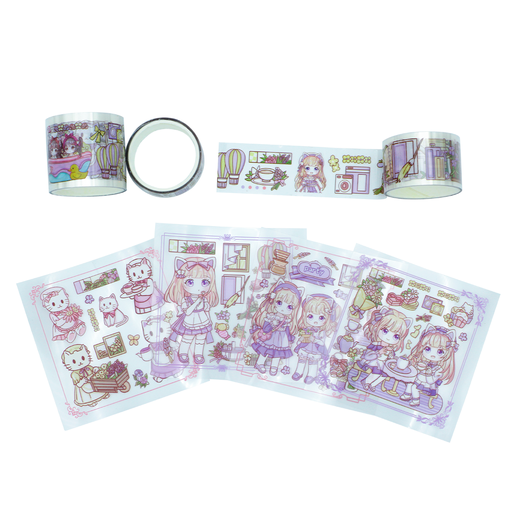 [PA391] SET DE CINTAS Y STICKER PQT X 12 UND [PAC3123]