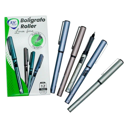 [PA4229] BOLIGRAFO ROLLER AH ROYAL 0.7MM DISPLEY X12 UND [PAC3624]