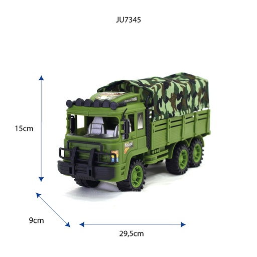 [JU7345] CARRO MILITAR ENCARPADO DE FRICCION [2588-1A]