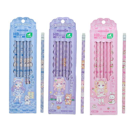 [PA249] JUEGO LAPICES 8PCS PQT X 48 [PAC3095]