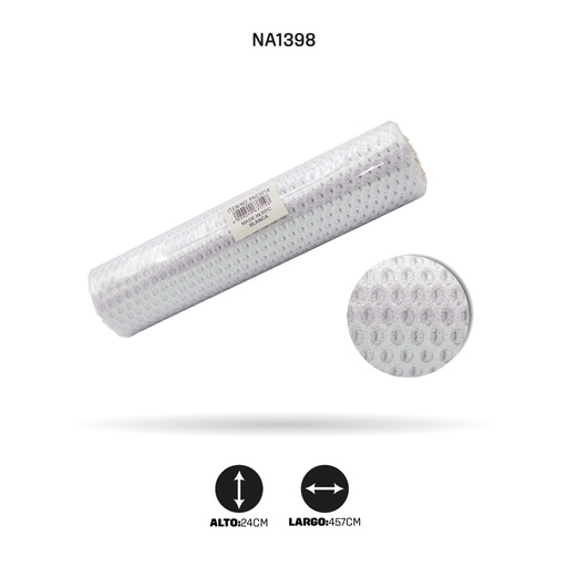 [NA1398] MALLA ESCARCHA BLANCA [PAC3714]