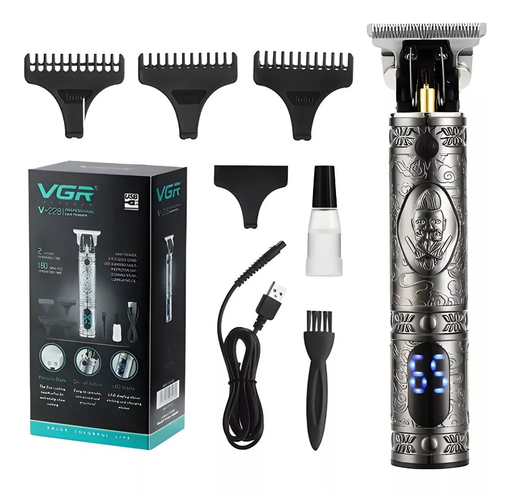 [BE4604] MAQUINA CORTE DE CABELLO VGR TRIMMER V-228. [PAC4289]