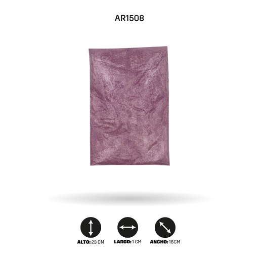 [AR1508] ESCARCHA COLOR ROSADO BRILLANTE X LIBRA [PAC5141]
