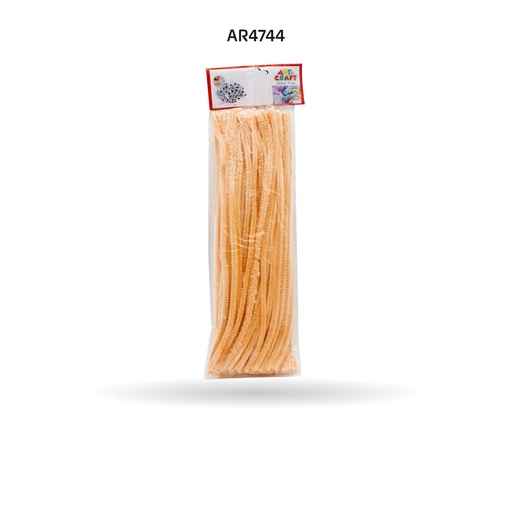 [AR4744] CHELINES DE FELPA AH ROYAL BOLSA X 100 UND - SALMON [PAC4329-1621]