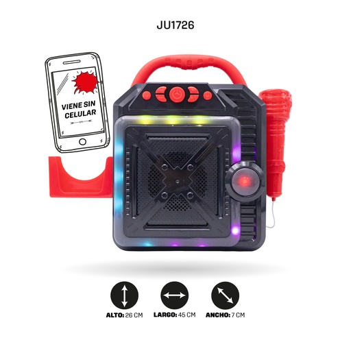 [JU1726] ALTAVOZ BLUETOOTH CON UN MICRÓFONO [5065A]
