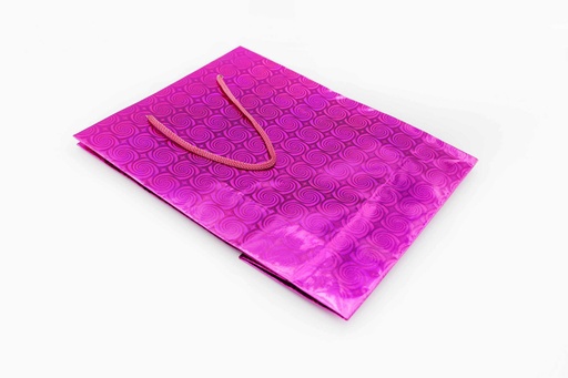 BOLSA DE REGALO HOLOGRAMADA PEQUEÑA (18cm x 21.5cm x 8cm) [PAC20645-146]