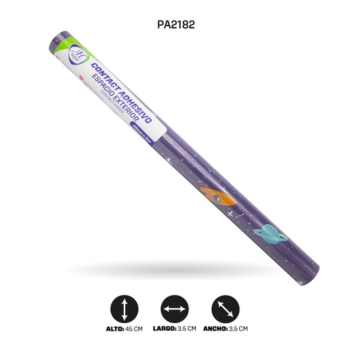 [PA2182] PAPEL CONTAC AH ROYAL 3M ESPACIO EXTERIOR 5899 [PAC5453]
