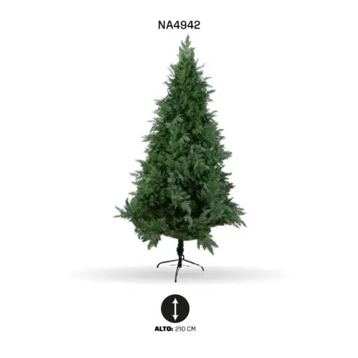[NA4942] ARBOL DE NAVIDAD E7009 -210 CM/801 [PAC5269]