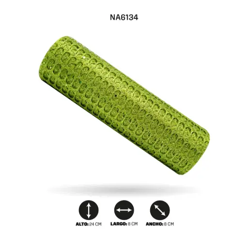 [NA6134] MALLA 24cm x 5y VERDE PISTACHO CLARO [PAC5042]